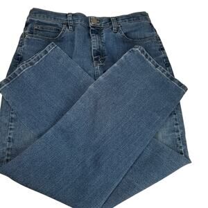 Lee Platinum Denim Blue Jeans Vintage Very Good Size 8 Med